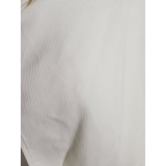 maison blanche All-Gender Sz. 4/L Sleeveless Trench-Coat In White NWT - Picture 8 of 9